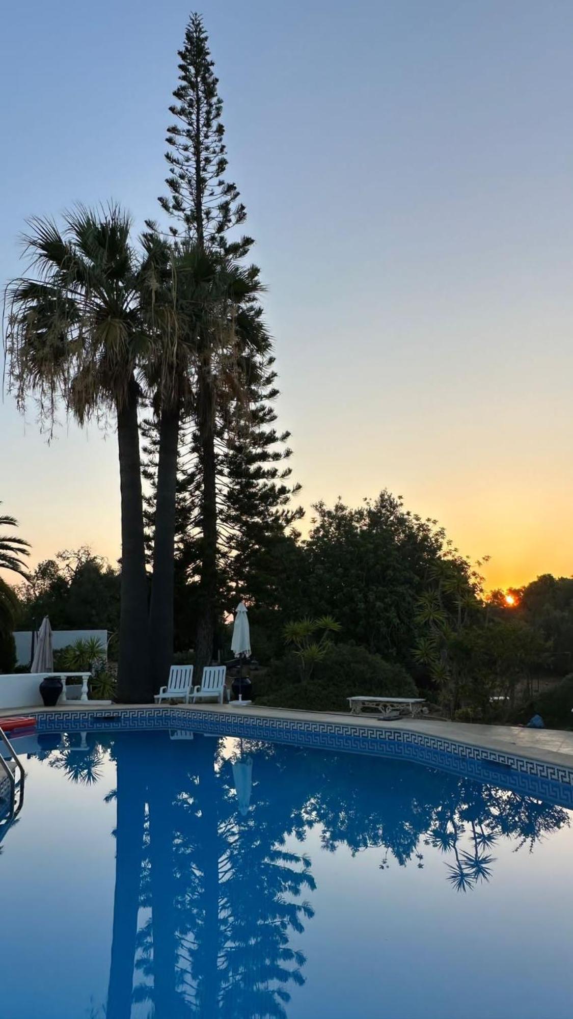 De La Casa Paraiso Avec, En Plus, Terrasse Privative Exterieure Semi Couverte Equipee D'un Salon D'un Coin Repas D'une Kitchenette, La Grande Piscine Et Les Jardins Sont Partages, A Proximite Des Plages De Fuseta Et De La Ria Formosa